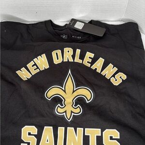 NFL Team Apparel Black and Gold T-Shirt
